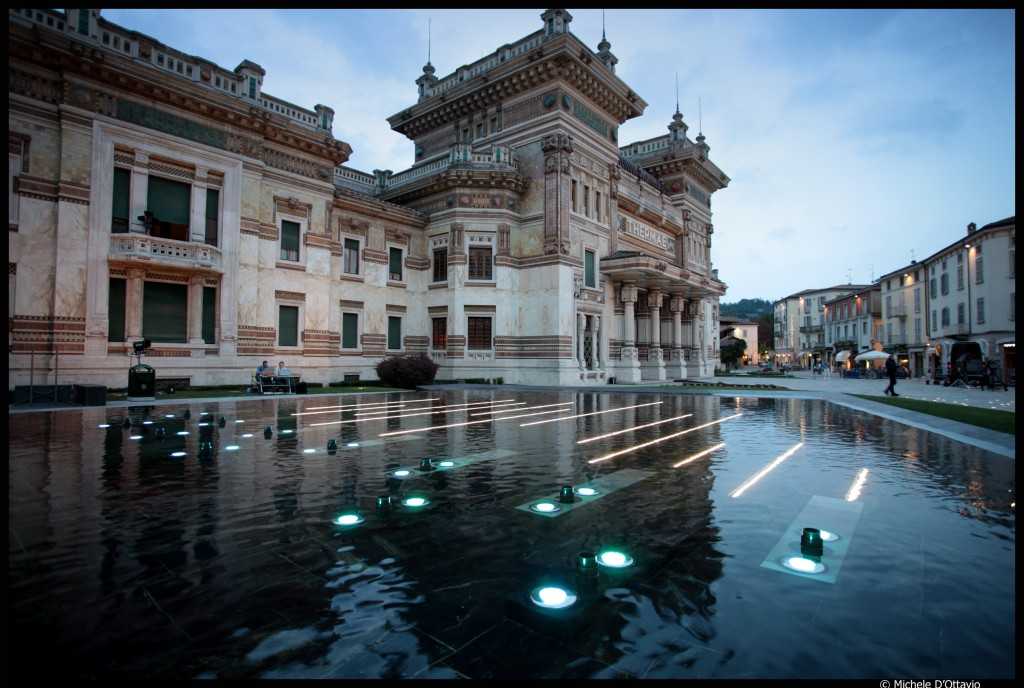 Salsomaggiore Terme fontana di piazza Lorenzo Berzieri,..