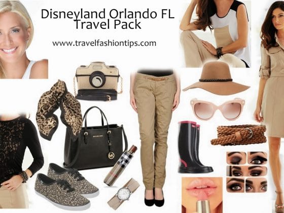 Travel packing Downtown Disney Orlando