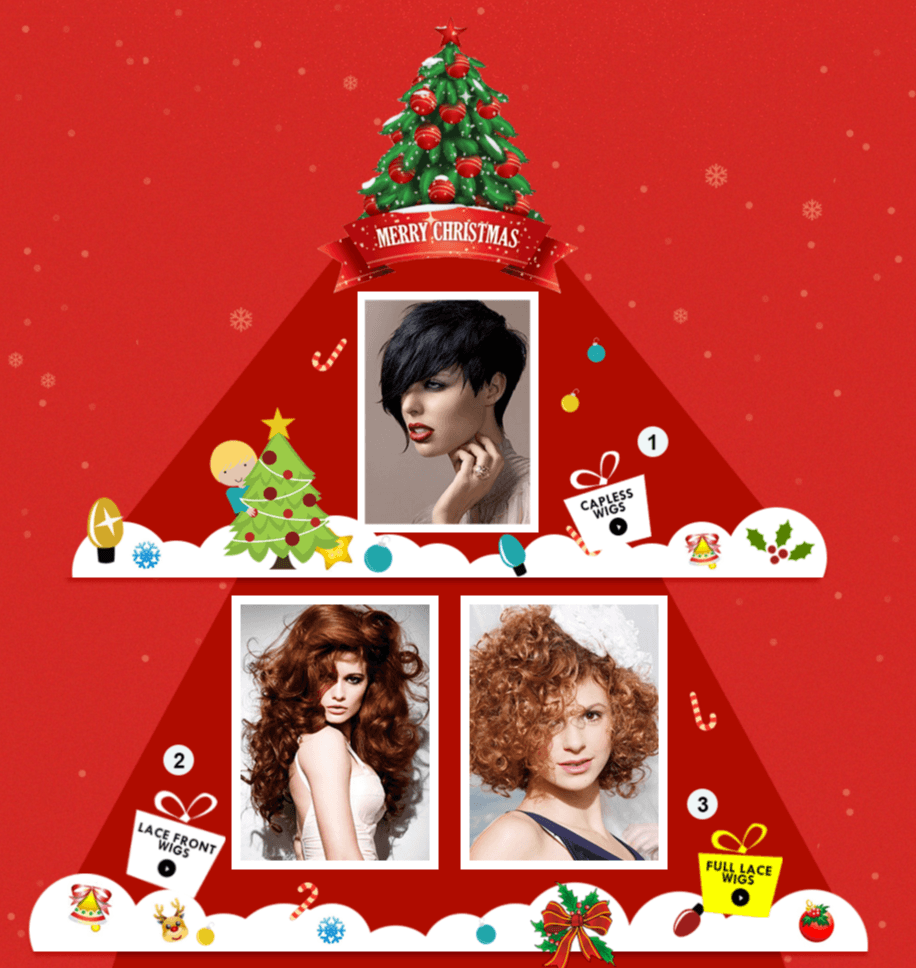 Best Christmas Wigs for Women Sales online