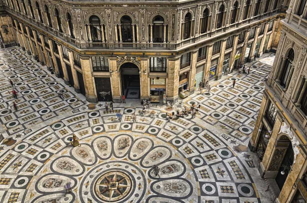 Galleria Umberto I, Naples. Italy
