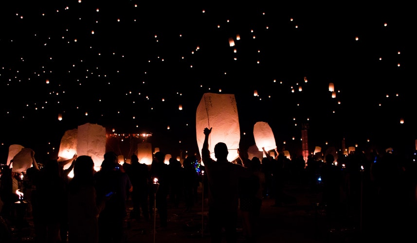 festival lanterne Thailandia