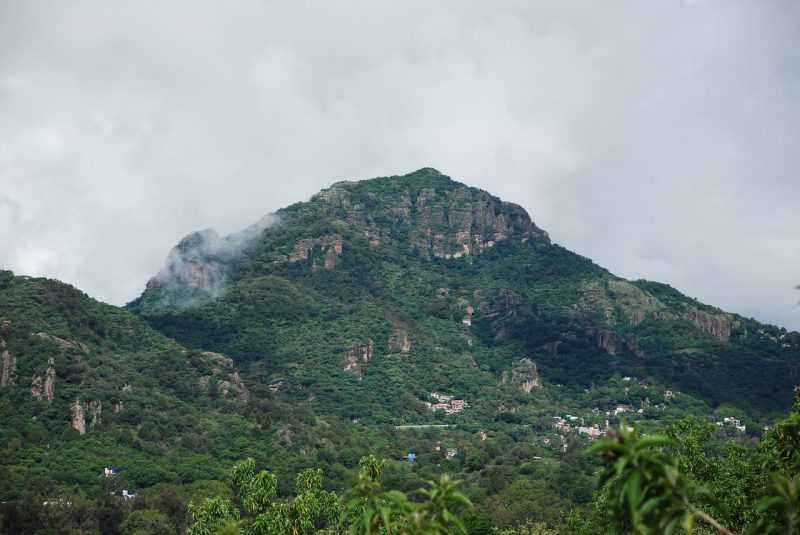 Tepoztlan montagna Messico