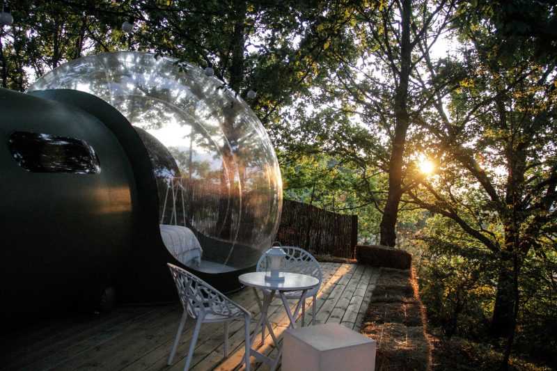 atmosfera bubble glamping