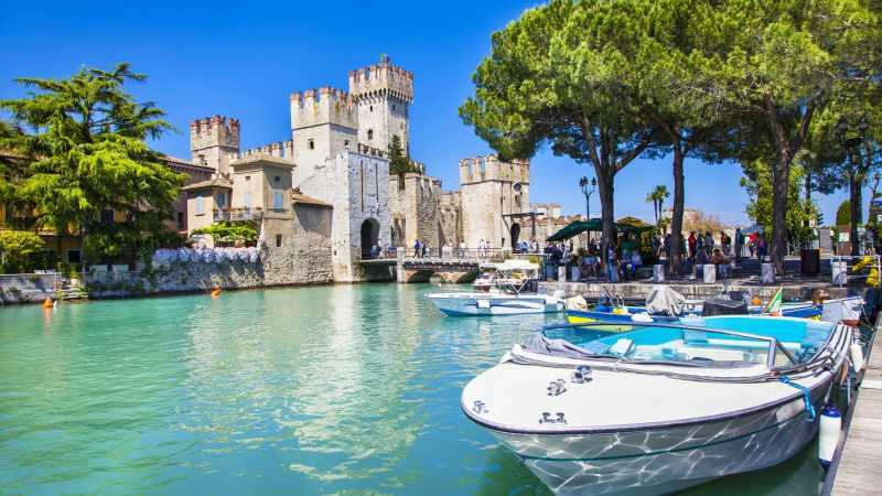 castello sirmione vista