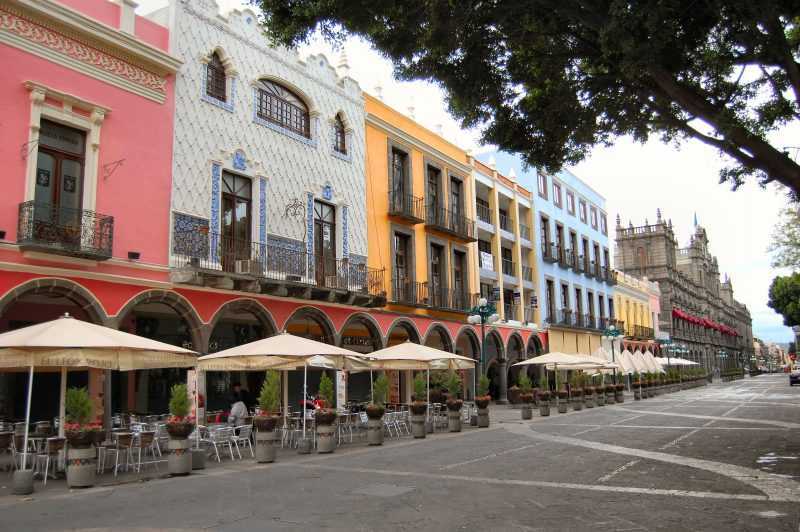 puebla messico architettura