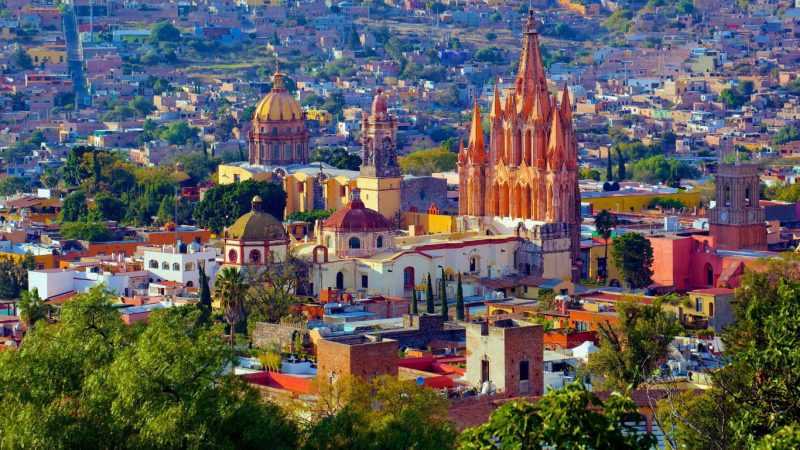 san miguel de allende messico guanajuato