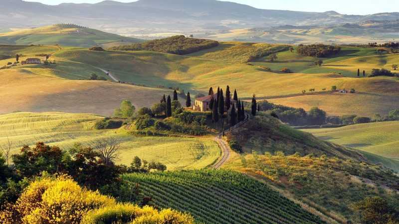 Montalcino paesaggio