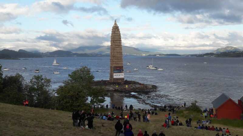 Ålesund_Falò del 2018