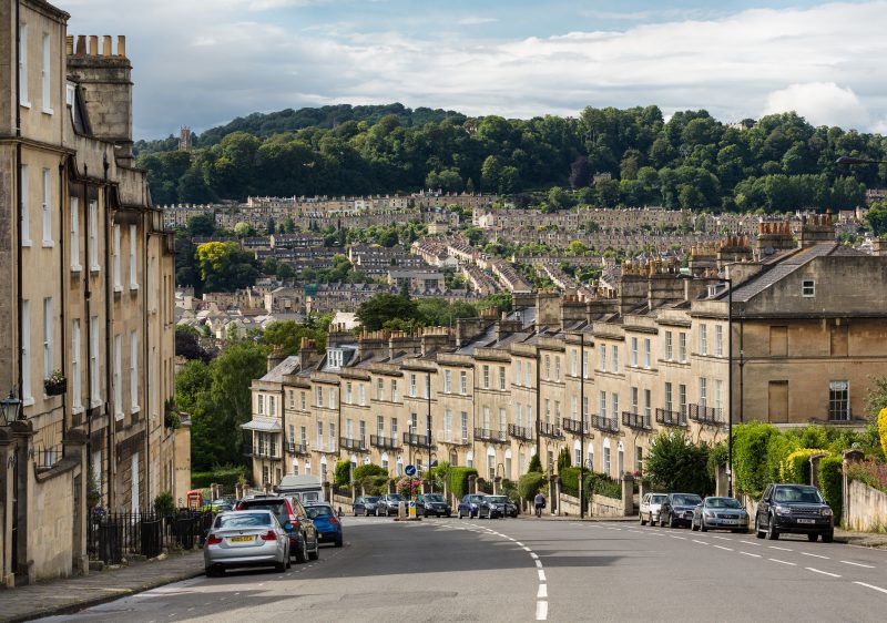 Fonte: Wikipedia. La cittadina di Bath nel Regno Unito