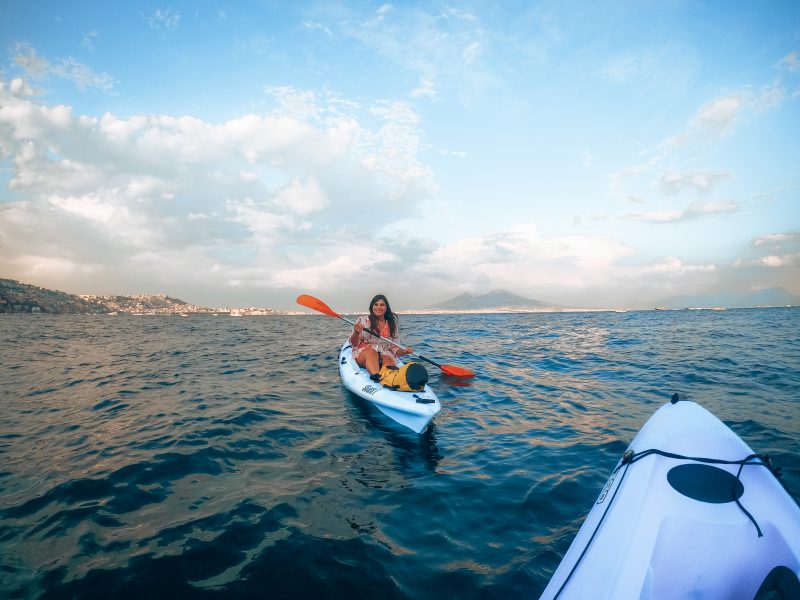 Kayak tramonto Napoli