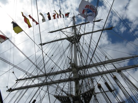 Tour dei velieri nel corso dell'Armada del 2008