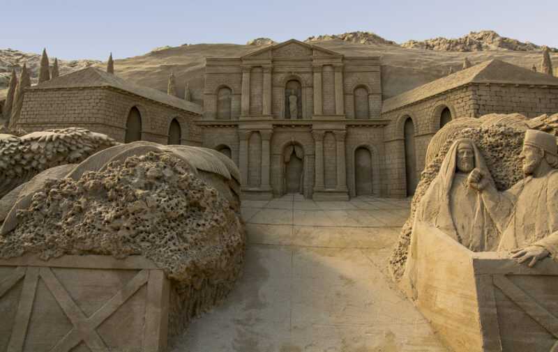 Sand nativity_Gran Canaria